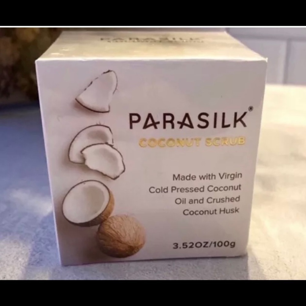 Parasilk cocunut scrub 3.5 oz‎